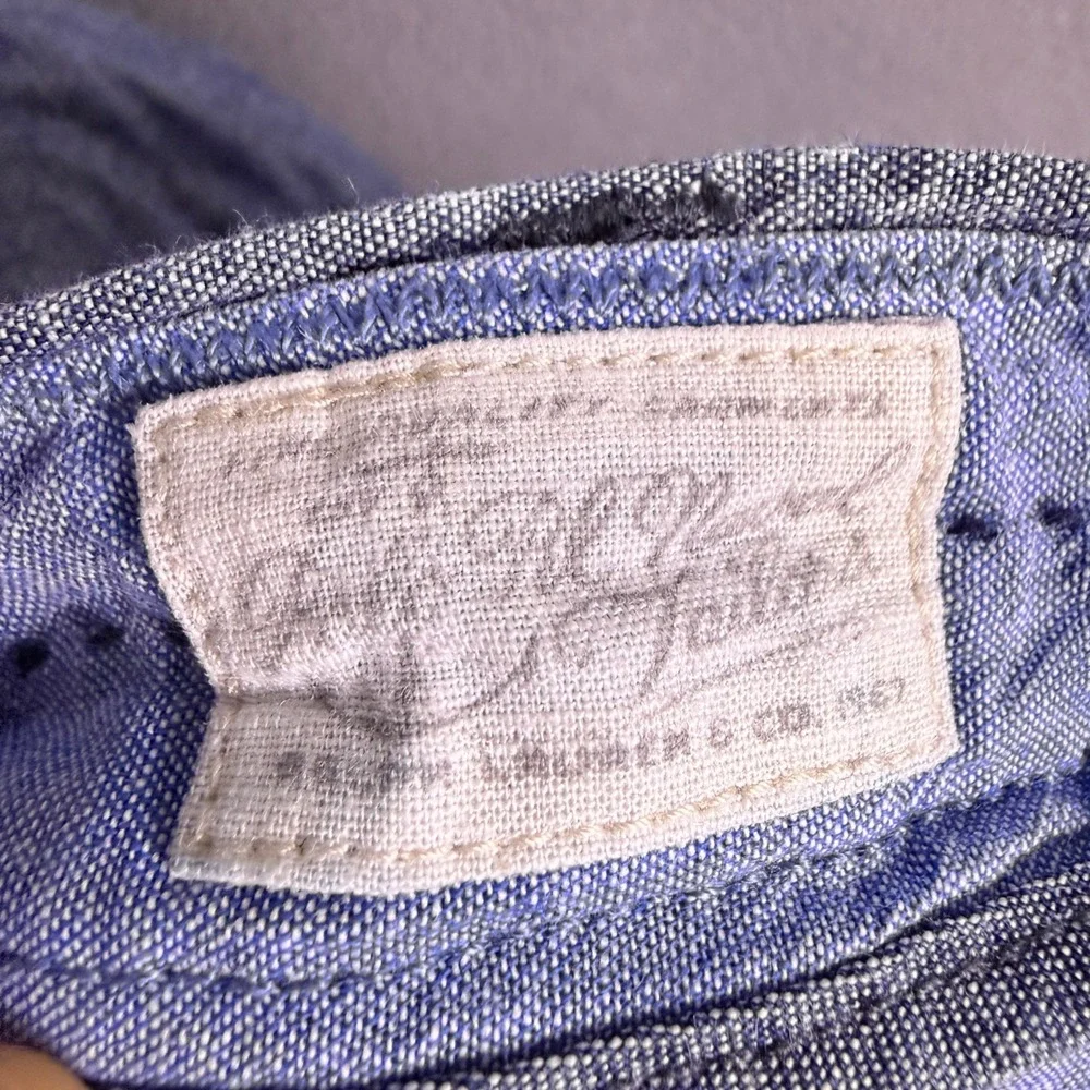 Polo Ralph Lauren Chambray Shorts Mens 36 Blue Classic Fit Heritage Nautical